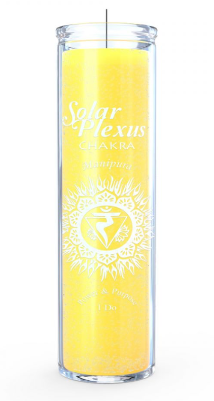 Solar Plexus Chakra Candle